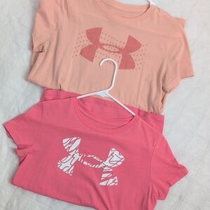 2 Underarmour Women S Cotton Tees